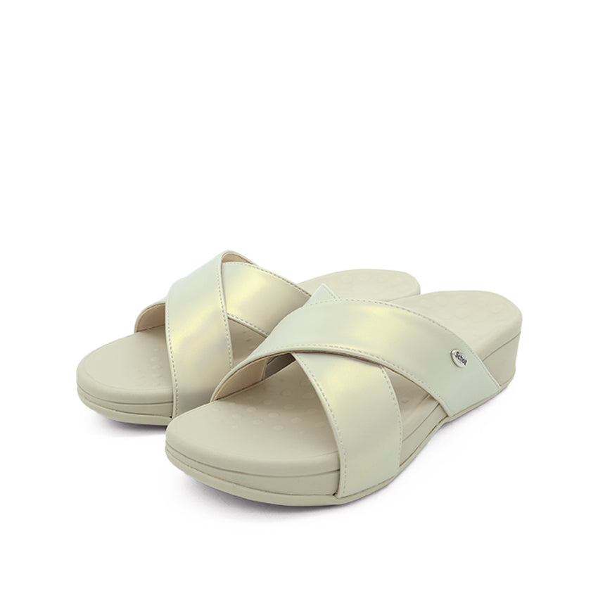 Biom Christina Women's Casual Sandals - Ivory