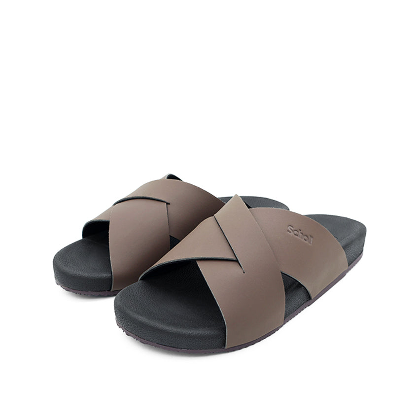 ADX Men's Casual Sandals - Dark Choco