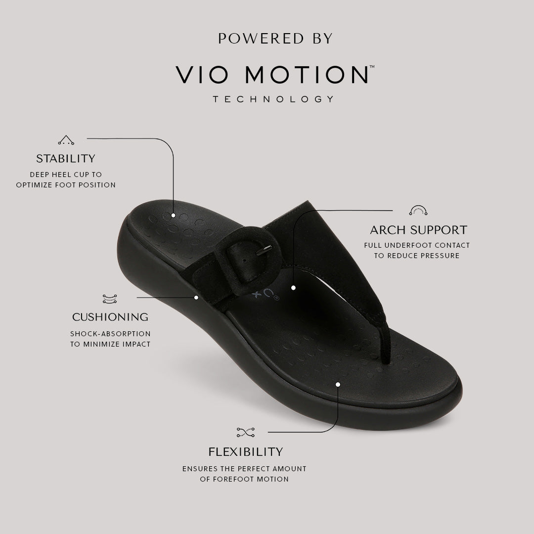 Renewal Activate Women's Heel/Wedge Sandals -Black