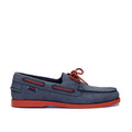 Spinnaker Men's Shoes - Blue Navy Red Nubuck
