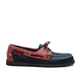 Spinnaker Men's Shoes - Navy Red Black Sole