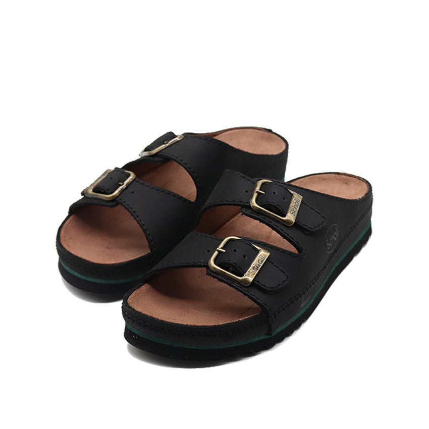 Air Bag Unisex Casual Sandals - Black