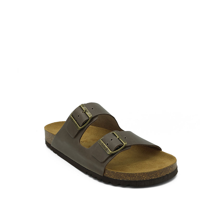 Julien Lea Men's Casual Sandals - Coffee