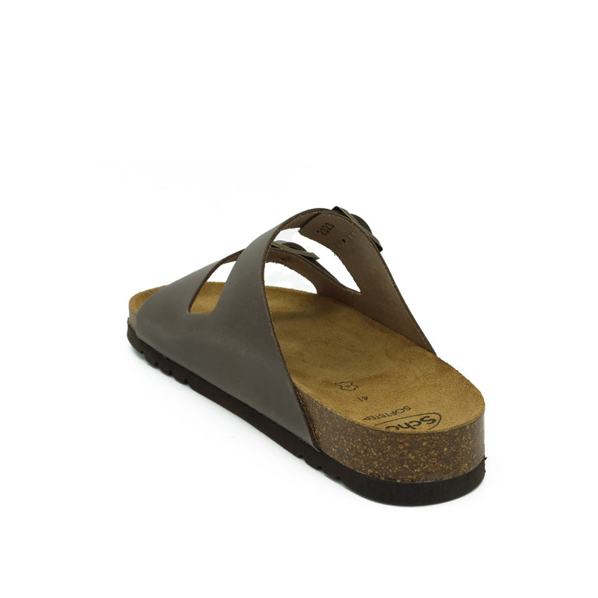 Julien Lea Men's Casual Sandals - Coffee
