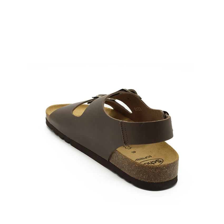 Henri Men's Casual Sandals - Coffee