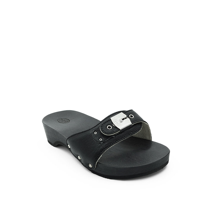 Pescura Heel Lea3 Women's Casual Sandals - Black