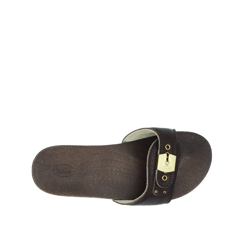 Pescura Heel Lea3 Women's Casual Sandals - Brown