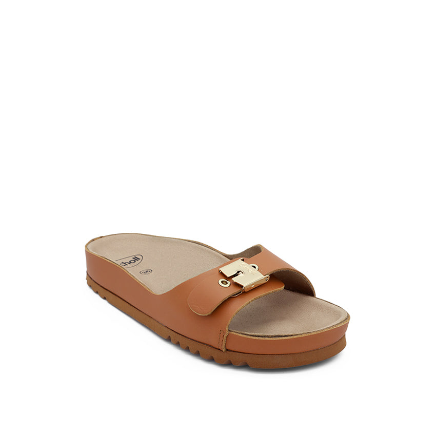 Meg Women's Casual Sandals - Cognac