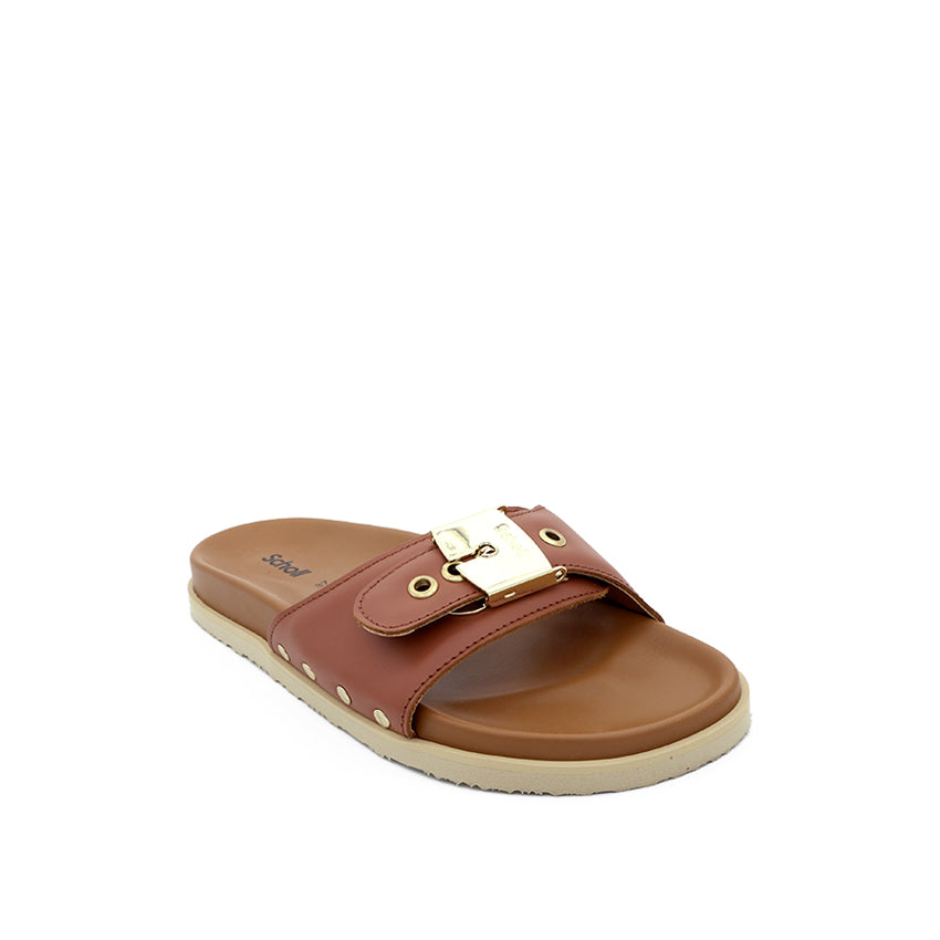 Pescura Anne Women's Casual Sandals - Cognac