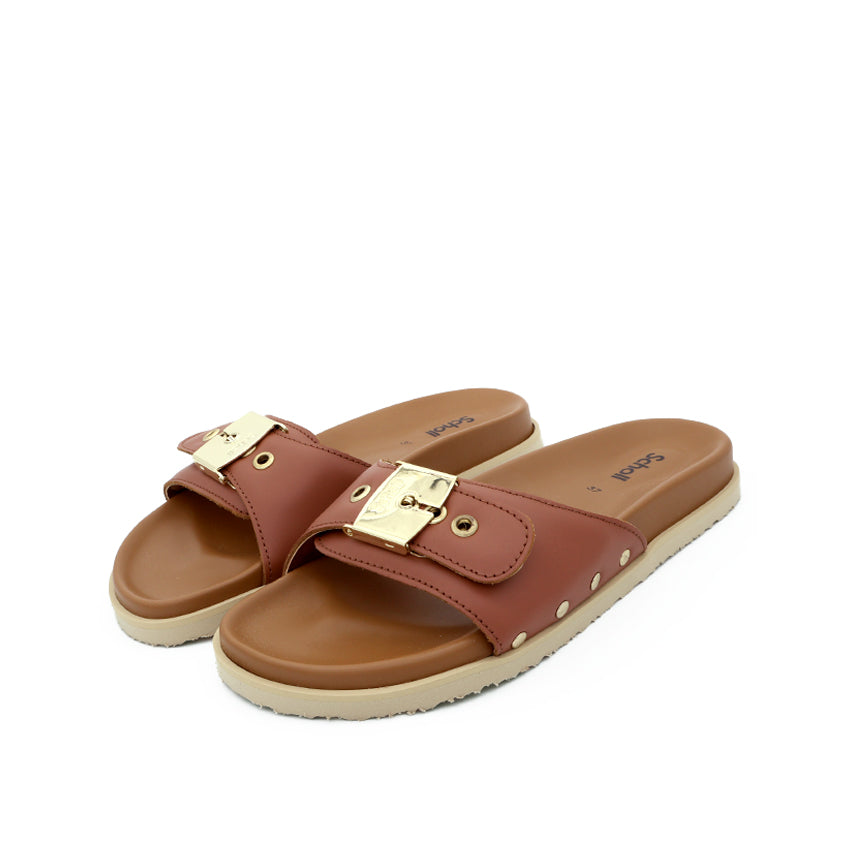 Pescura Anne Women's Casual Sandals - Cognac