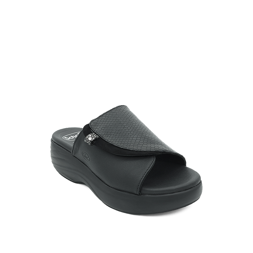 Aura Women's Casual Sandals - Black