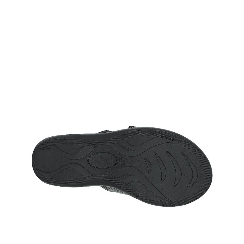 Aura Women's Casual Sandals - Black