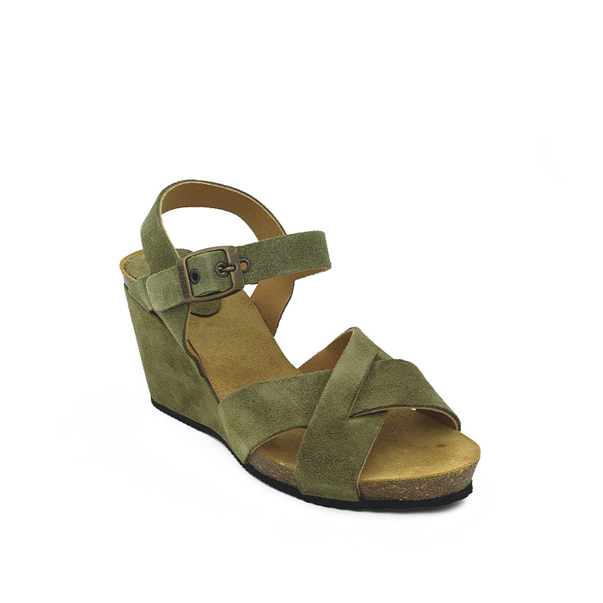 Cecile Women's Casual Sandals - Khaki