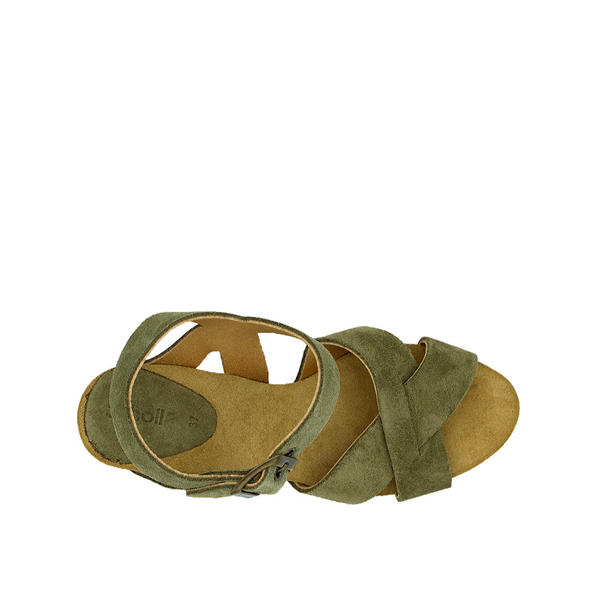 Cecile Women's Casual Sandals - Khaki