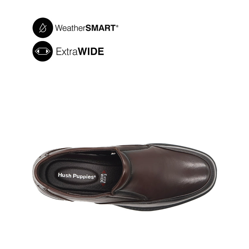 Faddey Slip On AT Men's Shoes - Chesnut Brown Leather WP