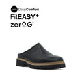 Giselle Clog Women's Shoes - Black Leather