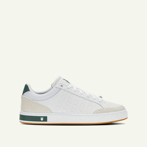 Court Block Men's Shoes - White/Posy Green/Gum