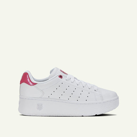 Classic PF Platform Women's Shoes - White/Fuchsia Purple