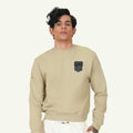 SWEAT SHIRT AVN PATCHES MEN'S SWEATSHIRT - EUCALYPTUS
