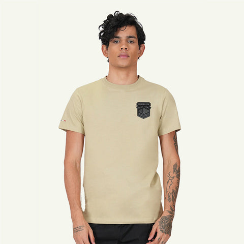 S/S TEE AVN PATCH MEN'S T-SHIRT -  EUCALIPTUS