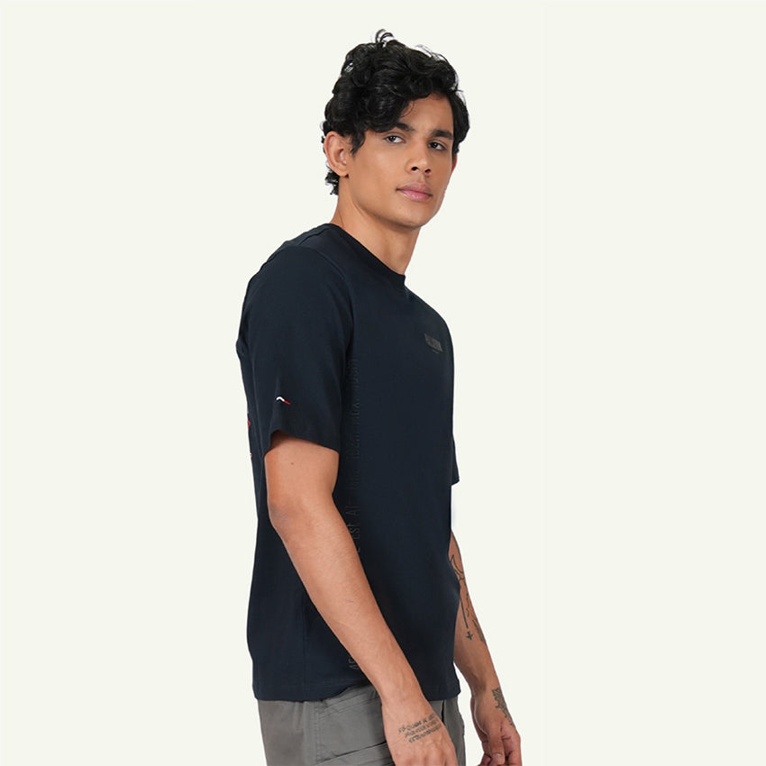 S/S TEE LYON MAP MEN'S T-SHIRT - ANTHRACITE