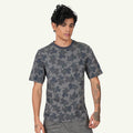 S/S TEE CAMO MEN'S T-SHIRT -  CHARCOAL GRAY
