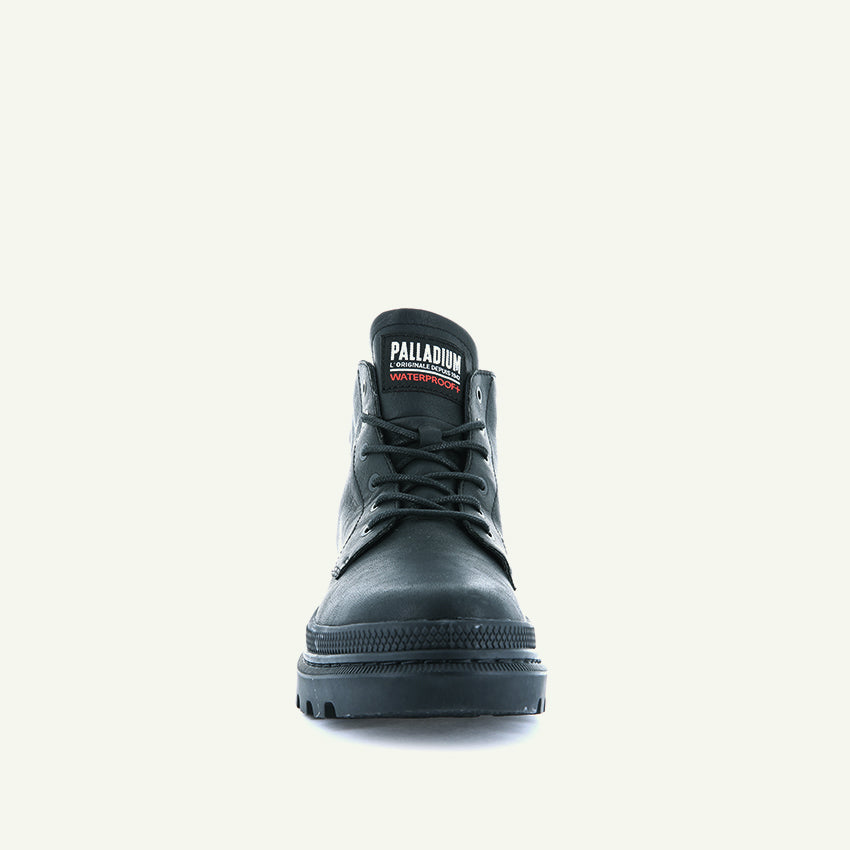 PALLATROOPER HI WP+ MEN'S BOOTS - BLACK/BLACK