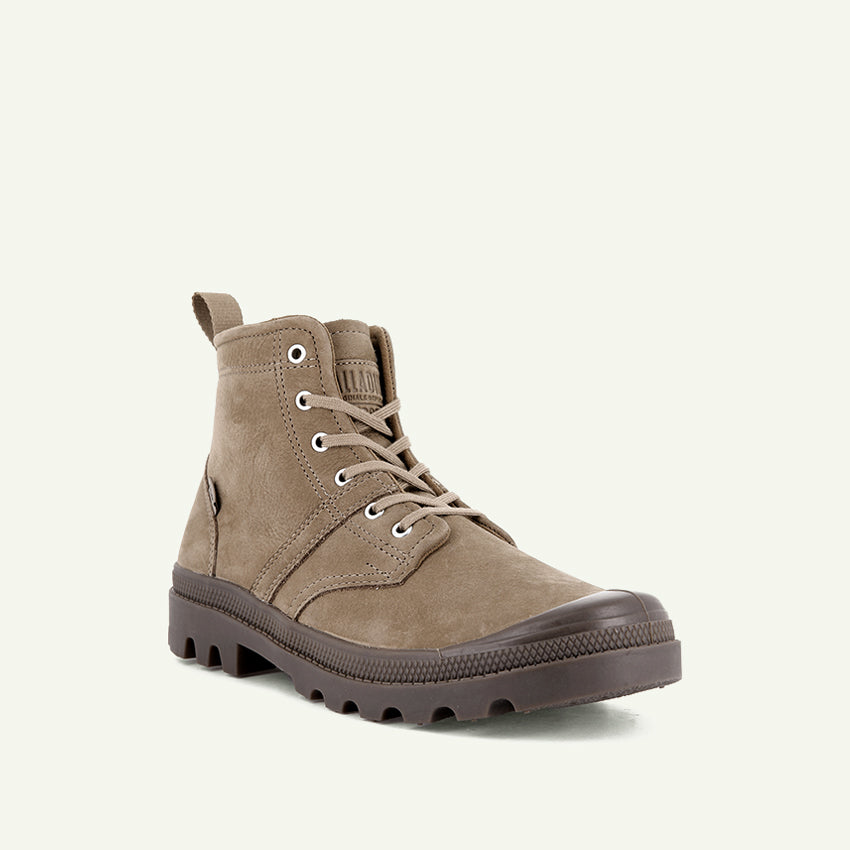 PALLABROUSSE HI WP UNISEX BOOTS - BONE BROWN