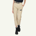 CARGO PANTS AVN PATCH WOMEN'S PANTS -  SAFARI