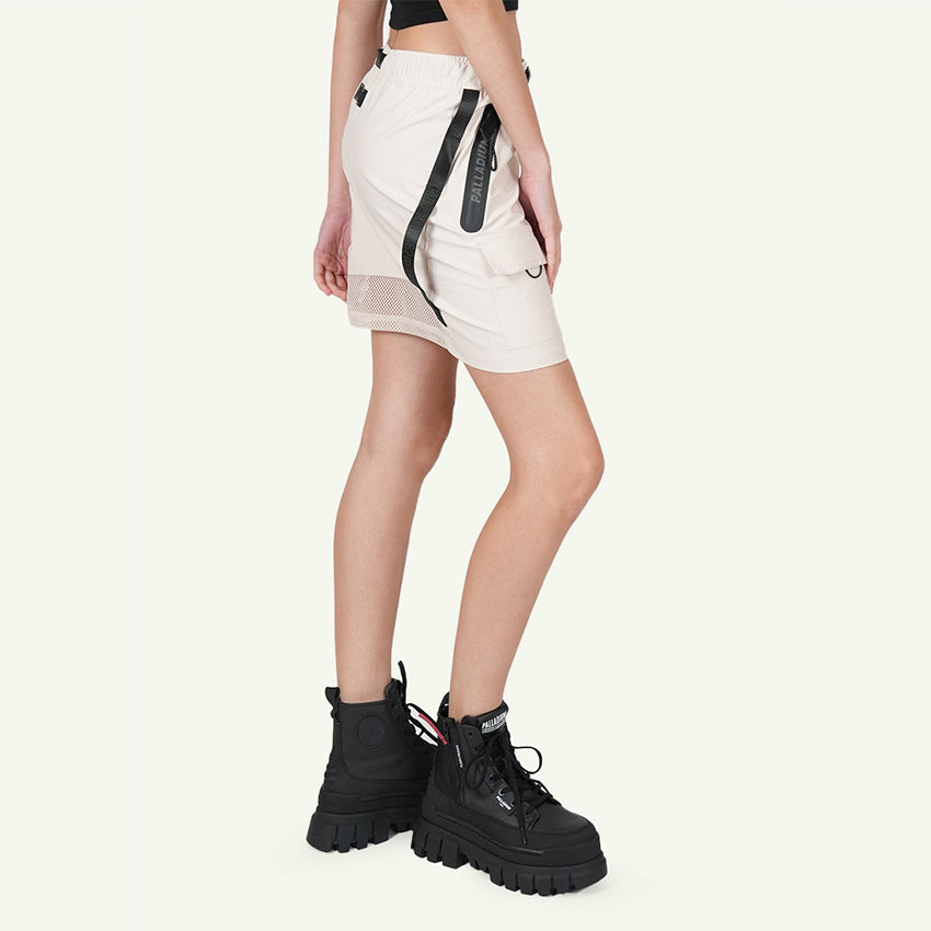 SHORT SKIRT FRONT PKT WOMEN'S SKIRT -  RAINY DAY
