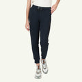 SWEAT PANTS SIDE LOGO PRINT WOMEN'S PANTS -  ANTHRACITE