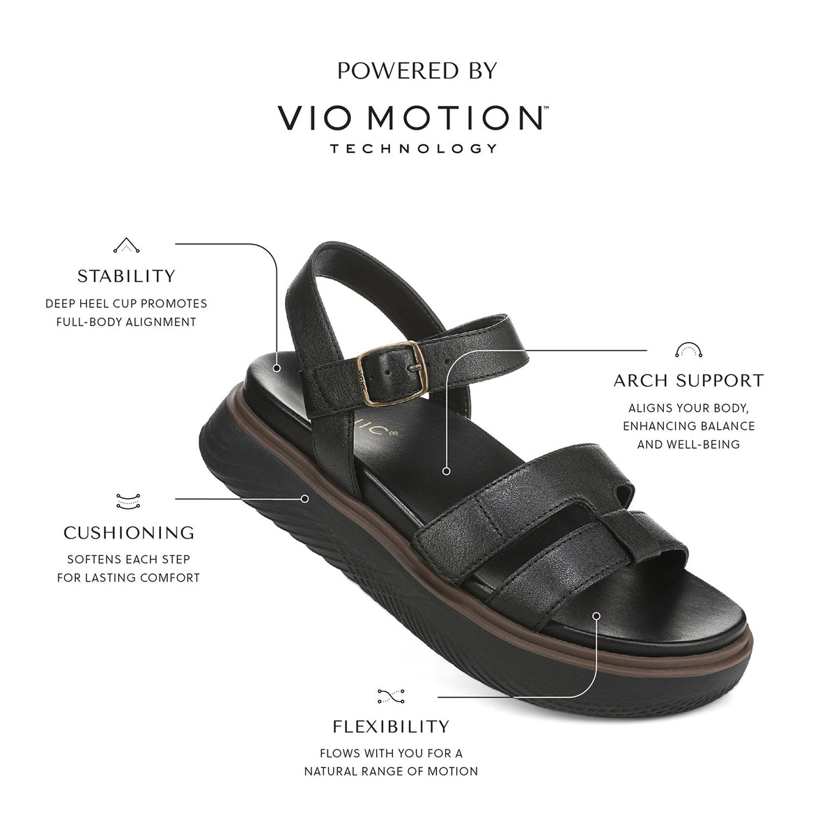 Sydney Solana Women's Heel/Wedge Sandals - Black